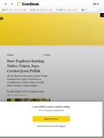 Base Explores Issuing Native Token, Says Creator Jesse Pollak