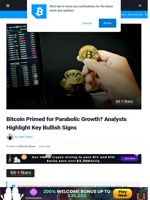Bitcoin Primed for Parabolic Growth? Analysts Highlight Key Bullish Signs | Bitcoinist.com