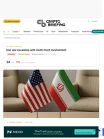 Iran war escalates with multi-front involvement