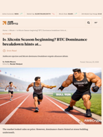 Is Altcoin Season beginning? BTC Dominance breakdown hints at… - AMBCrypto