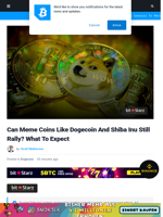 Can Meme Coins Like Dogecoin And Shiba Inu Still Rally? What To Expect | Bitcoinist.com