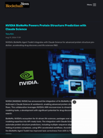 NVIDIA BioNeMo Powers Protein Structure Prediction with Claude Science - Blockchain.News