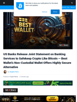 US Banks Can Now Custody Bitcoin — Is Best Wallet the Smarter Self-Custody Alternative?