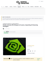 Nvidia extends GPU lifespan to 8 years, impacting AI financing strategies