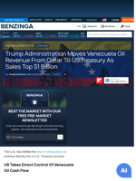 Trump Administration Moves Venezuela Oil Revenue From Qatar To US Treasury As Sales Top $1 Billion  - Benzinga