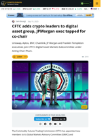 CFTC Appoints Crypto Leaders to Digital Asset Markets Subcommittee