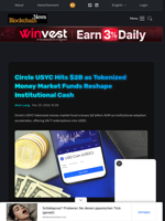 Circle USYC Hits $2B as Tokenized Money Market Funds Reshape Institutional Cash - Blockchain.News