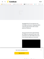 Bitcoin (BTC) Miner WULF Soars on HPC Deal