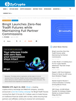BingX Launches Zero-Fee TradFi Futures while Maintaining Full Partner Commissions