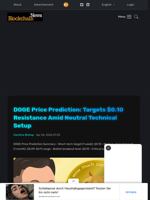 DOGE Price Prediction: Targets $0.10 Resistance Amid Neutral Technical Setup - Blockchain.News