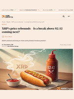 XRP's price rebounds - Is a break above $2.42 coming next? - AMBCrypto