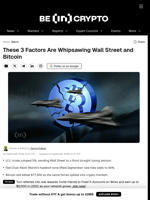 These 3 Factors Are Whipsawing Wall Street and Bitcoin