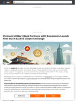 Vietnam Military Bank Partners with Dunamu to Launch First State-Backed Crypto Exchange - Brave New Coin