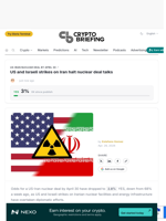 US and Israeli strikes on Iran halt nuclear deal talks