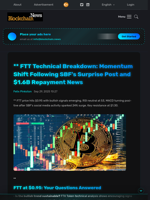 ** FTT Technical Breakdown: Momentum Shift Following SBF's Surprise Post and $1.6B Repayment News - Blockchain.News