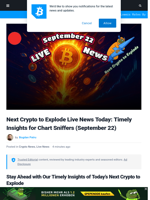 Live Next Crypto to Explode Updates: XRP Price May Aim for $5 After Fluctuation, Analyst Predicts a 730% Dogecoin Rally, and More...