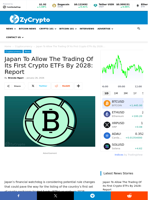 Japan To Allow The Trading Of Its First Crypto ETFs By 2028: Report ⋆ ZyCrypto