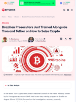 Brazilian Prosecutors Trained on How to Seize Crypto
