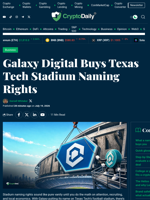 Galaxy Secures Texas Tech Stadium Rights in 15-Year Deal