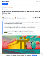 Pi2Day Hype Fails to Boost Pi Network’s Plummeting Visibility