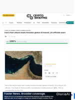 Iran's fast-attack boats threaten global oil transit, US officials warn