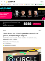 Circle stock news: CRCL upgraded to neutral from underperform at Mizuho