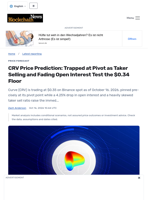 CRV Price Prediction: Trapped at Pivot as Taker Selling and Fading Open Interest Test the $0.34 Floor - Blockchain.News