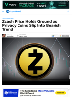 Zcash Price Remains Stable Now, But Future Is Uncertain