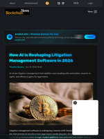 How AI is Reshaping Litigation Management Software in 2026 - Blockchain.News
