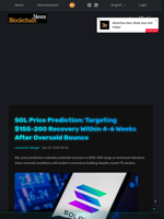 SOL Price Prediction: Targeting $155-200 Recovery Within 4-6 Weeks After Oversold Bounce - Blockchain.News