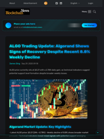 ALGO Trading Update: Algorand Shows Signs of Recovery Despite Recent 8.8% Weekly Decline - Blockchain.News
