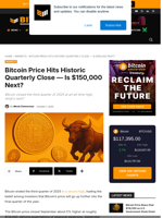 Bitcoin Just Hit A Historic Metric — Is $150,000 Next?