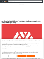 Avalanche (AVAX) Price Prediction: On-Chain Growth Sets Stage for Major Rally - Brave New Coin