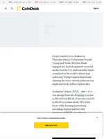 AVAX Surges 6% After Musk/Trump Dispute Sell-Off