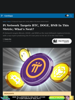 Pi Network Targets BTC, DOGE, BNB In This Metric; What's Next?