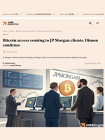 Bitcoin access coming to JP Morgan clients, Dimon confirms  - AMBCrypto