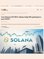 Can Solana’s $1T DEX volume help SOL push prices past $200? - AMBCrypto