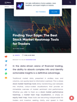Finding Your Edge: The Best Stock Market Heatmap Tools for Traders