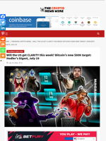 Will the US get CLARITY this week? Bitcoin’s new $80K target: Hodler’s Digest, July 19 - The Crypto News Wire