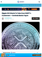 Ripple CEO Wants To Take Over SWIFT’s Customers — Centrals Banks Tap In