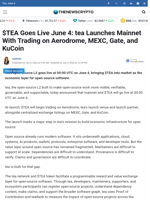 $TEA Goes Live June 4: tea Launches Mainnet With Trading on Aerodrome, MEXC, Gate, and KuCoin - TheNewsCrypto