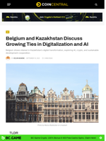 Belgium and Kazakhstan Discuss Growing Ties in Digitalization