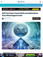 XRP Price Drops Toward $2.00: Can Bulls Defend This Critical Support Level?