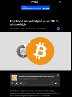 How bond market helped push BTC to all-time high