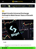 Bitget Unveils Universal Exchange Concept to Mark Seven Years