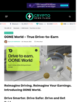 OONE World - True Drive-to-Earn - Crypto News Flash