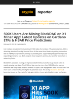 BDAG’s X1 Miner App Gets 500k Users - ADA ETFs & HBAR Price Prediction