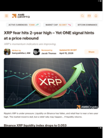 XRP fear hits 2-year high - Yet ONE signal hints at a price rebound - AMBCrypto