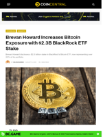 Brevan Howard Increases Bitcoin Exposure with $2.3B BlackRock ETF Stake