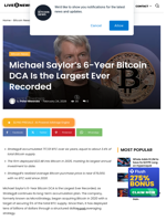 StrategyB’s 717K BTC DCA Sets Record